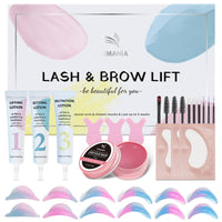 PERMANIA Lash Lift Kit, Eyelash Lift Kit, Beginner Friendly | Easy Application Eyelash Perming Kit with Glue Balm, DIY Salon Curl Results at Home, Last up to 4 Weeks