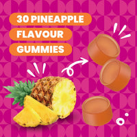 Haliborange Adult Beauty Collagen Gummies - 30 Pineapple Gummies