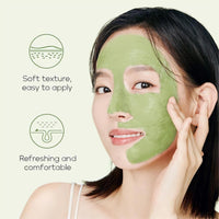 mercham 10 PCS Clay Mask, Green Tea Deep Cleanse Mud Mask, Hydrating, Detoxifying, Pore Tightening, Anti-Acne Clay Face Masks, Natural Plant Extracts, Face Masks Skincare for All Skin Types 5ML*10