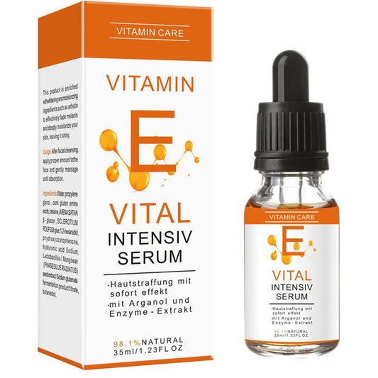 DMQ Vitamin E Face Serum,Vitamin E Oil With Hyaluronic Acid,Antioxidant Facial Serum for Ageing Skin,Vitamin E Serum for Face,Skin Moisturizes Collagen Serum For For Fine Line,Quickly Absorb