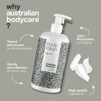 Australian Bodycare Moisturizing Body Lotion with 4-Terpineol, Known from Tea Tree Oil – Relieves Dryness, Itching, and Irritation | Perfect for Acne-Prone Skin