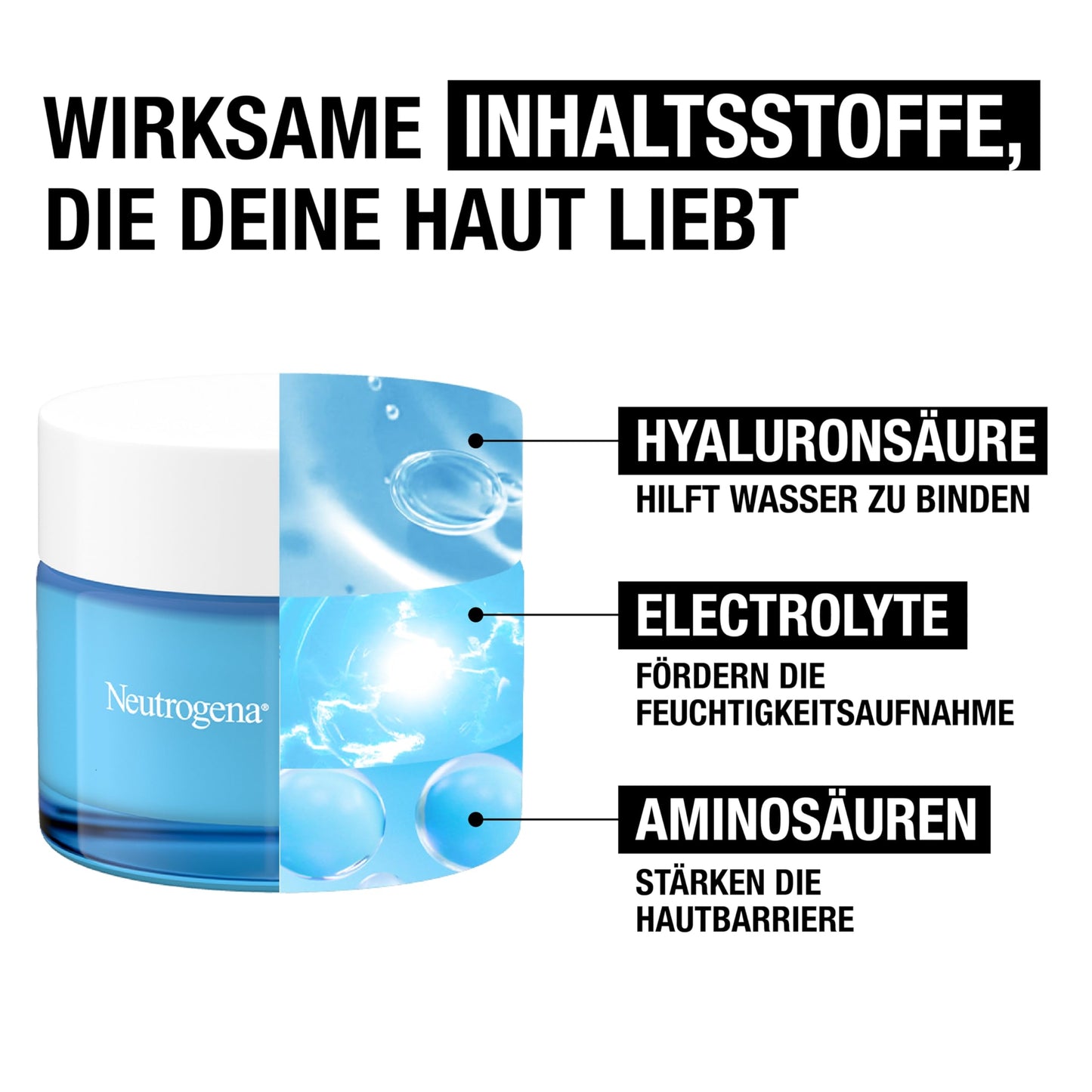 Neutrogena Hydro Boost Face Cream Aqua Gel with Hyaluronic Oil Free for Normal and Combination Skin 50 ml.