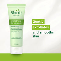 Simple Kind To Skin Smoothing Facial Scrub 75 ml