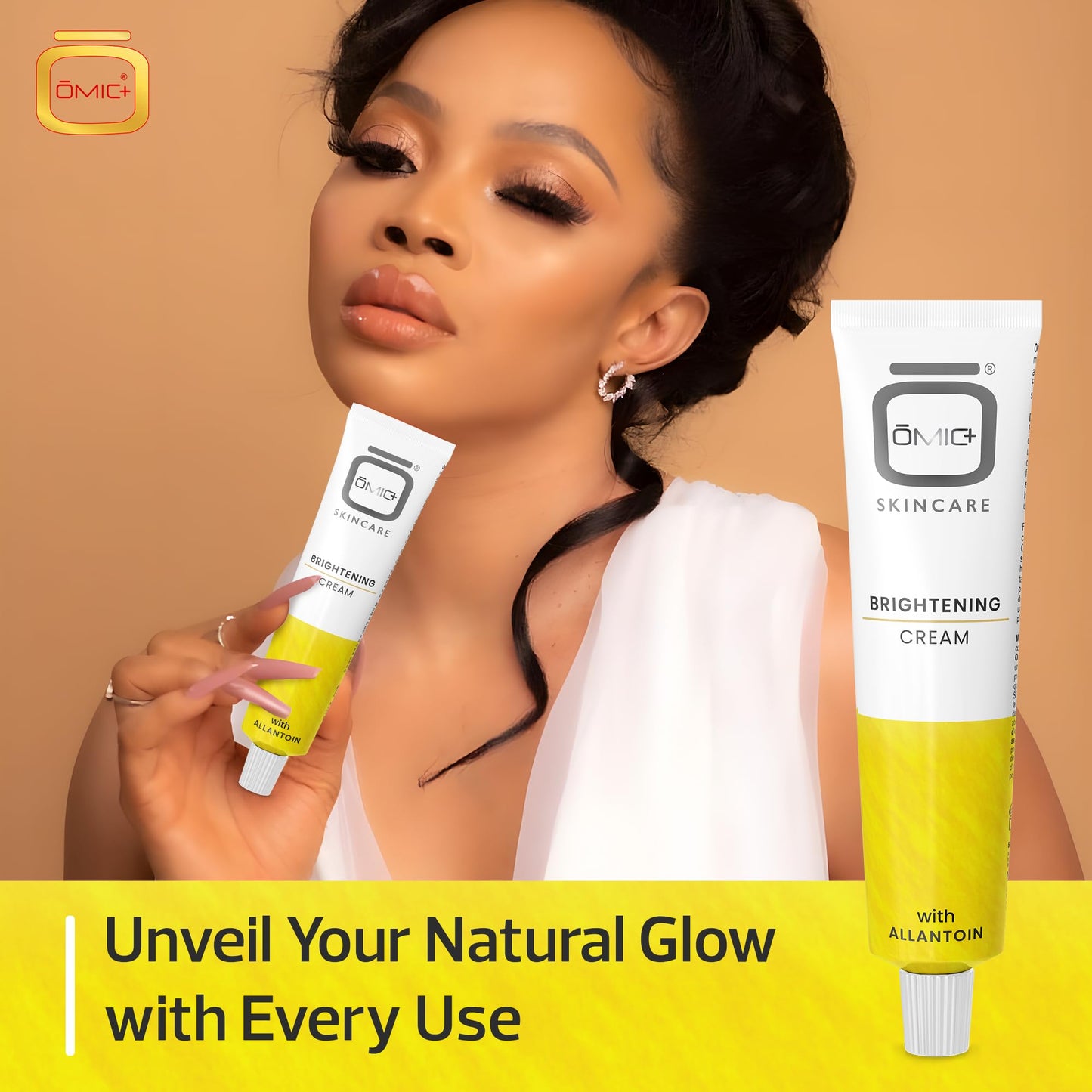 Omic Skin Brightening Cream | 1.7 Fl oz / 50 g | Helps Remove Pigments on: Body, Underarm, Face, Armpit, Intimate Area