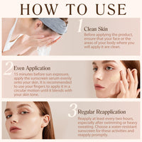 2pcs 4 in 1 Colour Changing Foundation, SPF50 Medium Spectrum Foundation, Colour Changing Mature Skin Foundation, Full Coverage Skincare, Liquid Concealer for All Skin Types, Long Lasting，30ML