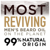 MAN ALIVE Beard Oil for men by Man Alive 99% Natural skincare 50ml with Oatmeal, Argan Oil, Jojoba Oil & Almond Oil, gifts for men softens facial hair mens gifts birthday gifts for him (Leather & Oud)