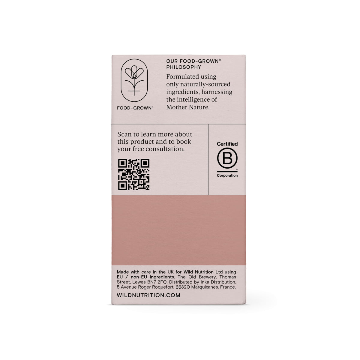 Wild Nutrition WILD NUTRITION Food-Grown® Endo Support | Endometriosis Supplements | Magnesium & Iron for Energy Support | Vitamin B6 & Zinc for Antioxidant & Immune Support