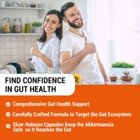 Coutihot Akkermansia Probiotic 30 Billion AFU, Probiotics for Gut Health, Akkermansia Muciniphila & Resistant Starch, Probiotic Supplement for Men & Women, Supports Digestive and Gut Lining, 120 Capsules