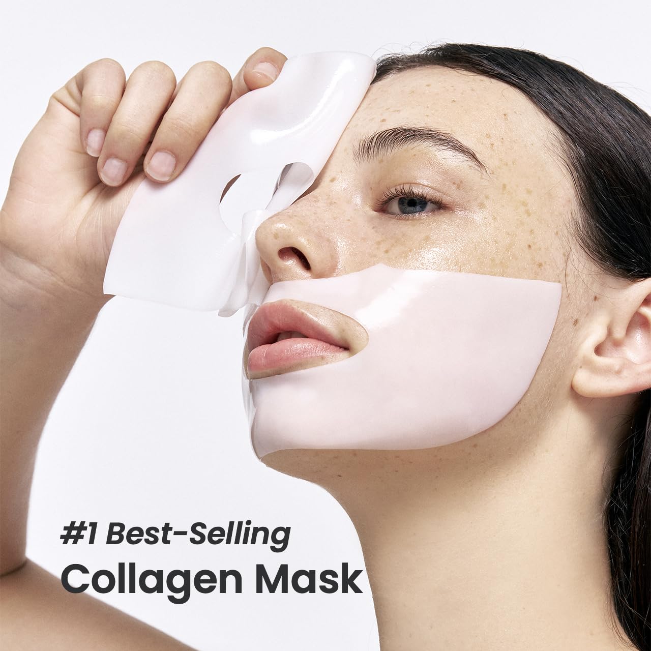 BIODANCE Bio-Collagen Real Deep Mask, Hydrating Overnight Hydrogel Mask, Pore Minimizing, Elasticity Improvement, 34g x4 ea