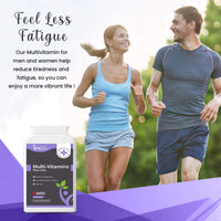 Multivitamins with Iron 180 One A Day Tablets - 13 Essential Vitamins & Minerals for Men and Women - Vitamins A, C, D, E, B1, B2, B3, B5, B6, B9, B12 & More - 6 Months Supply, UK Made to GMP Standards