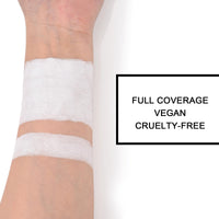 CCbeauty Black Face Paint - Eye Black Football Stick for Baseball Softball, Sweatproof Face Body Paint for Halloween Bash (White)