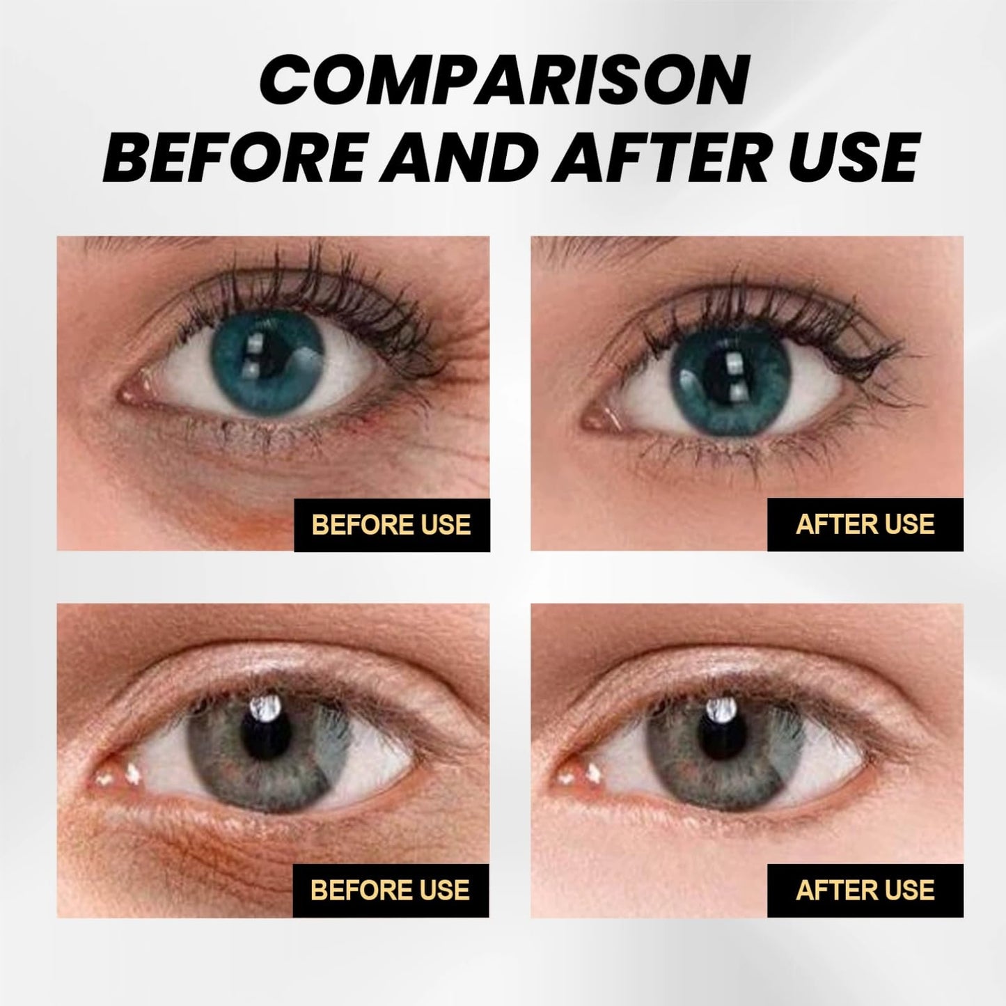 2 Pcs Lutein Eye Essence Oil,Lutein Eye Wrinkle Essence Oil,Vitamin C Lutein E/ye Essen/ce O/il,Vc E/ye Wrinkle Essen/ce O/il,Lu/tein Essential O/il,L/utein Rollerball Ess/ence,E/ye Bags Remover
