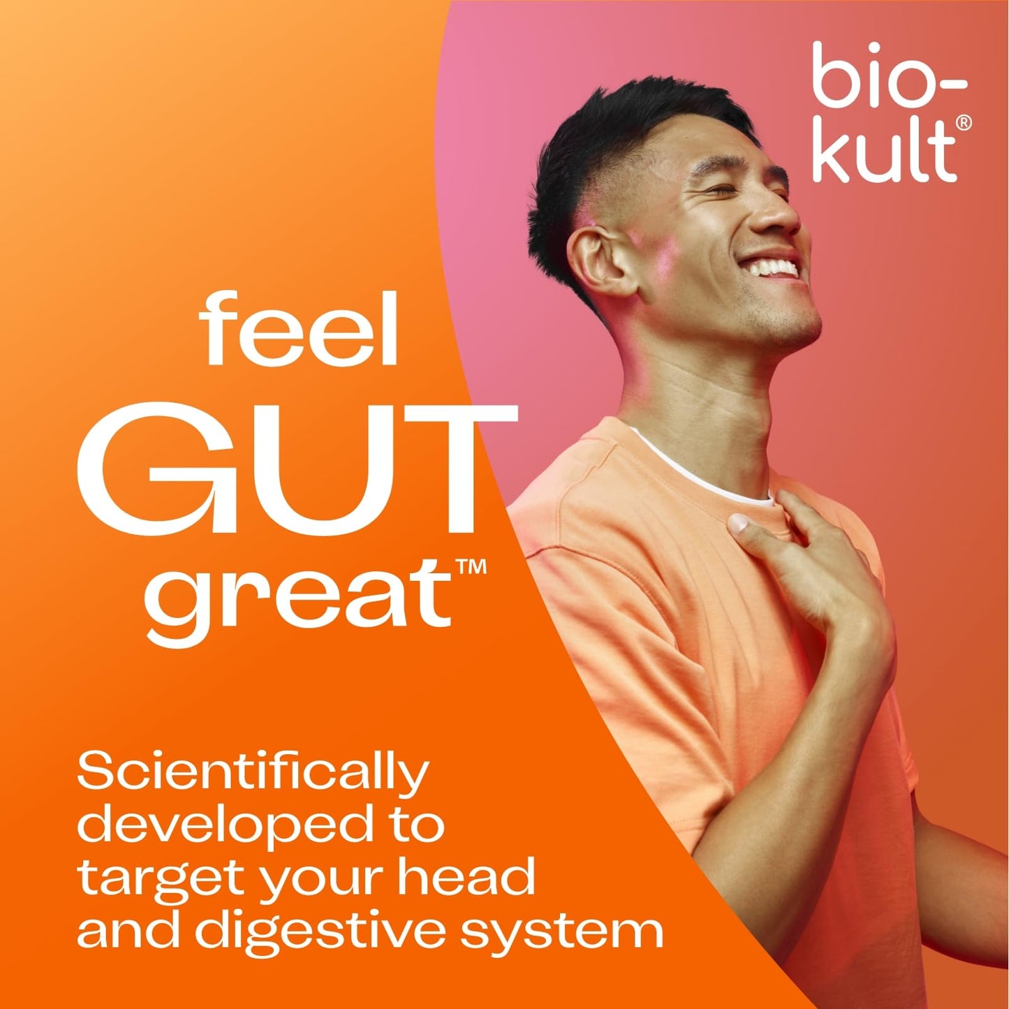 Bio-Kult Migréa Advanced Multi-Strain Bacterial Formulation with Magnesium Citrate and Vitamin B6, 60 Capsules