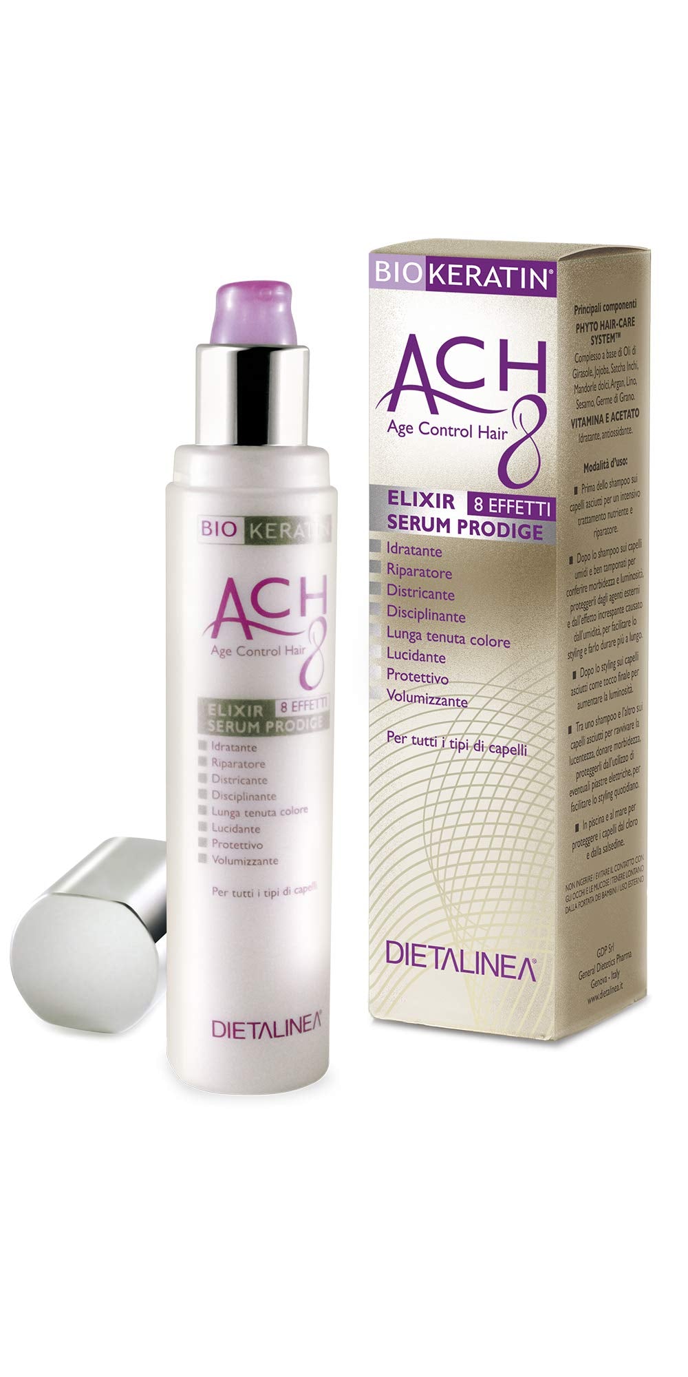 Dietalinea Biokeratin Ach8 Elixir Serum15