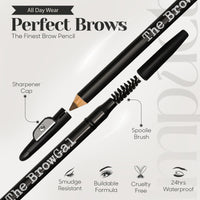 The BrowGal Skinny Eyebrow Pencil - 02 Espresso, 1.2 g