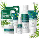 Leogony 7PCS Skincare Set for Teenagers Girls & Boys, Acne Skin Care Set for Teenage, Tea Tree Face Wash Gift for Mens Woman