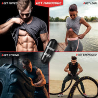 All American EFX Kre Alkalyn Hardcore | Build Muscle & Enhance Performance | Thermogenic pH Correct Creatine Monohydrate Pill Supplement (120 Pills)