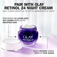 Olay Collagen Peptide Face Moisturiser Day Cream, Skincare with Niacinamide 99% Purity and Antioxidant Vitamin E, Advanced Anti Ageing Skin Care: Strengthens, Restores, Hydrates, 50ml
