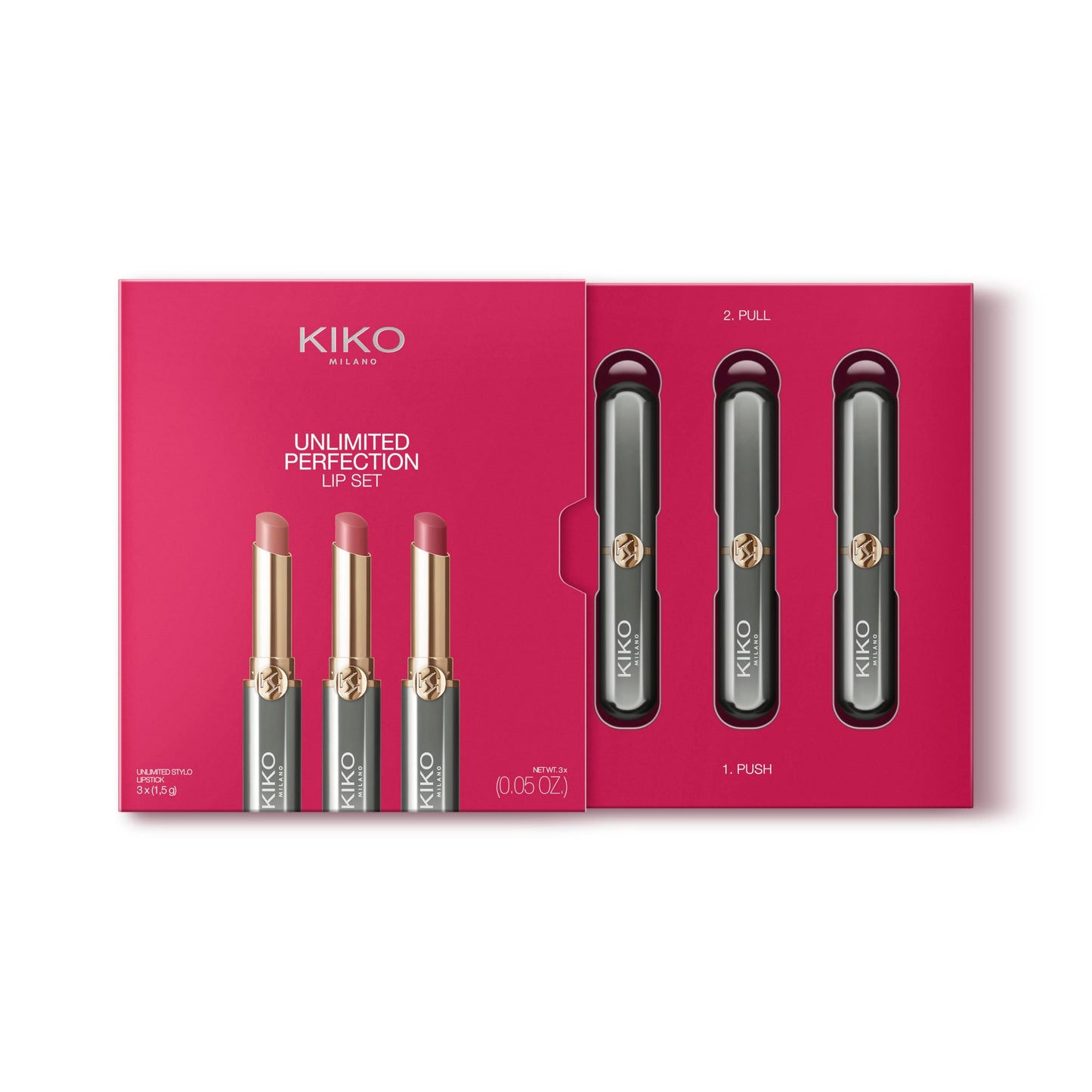 Kiko Milano KIKO Milano Unlimited Perfection Lip Set - Shade 01