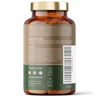 Time Health Vollagen® Advanced Vegan Collagen - 18 Amino Acid Complex in Ratio of Collagen - Studied Effectiveness - 120 Capsules - Vegetarian - Zero Additives - Pullulan