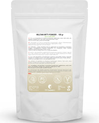 ETC Cosmetic`s Multani mitti clay - 100 gr - DIY Face Masks, Body Mask, Hair Mask, Soft Peels and Scrubs, Soap Making, Anti-Ageing & Skin firming, Natural And Chemical Free
