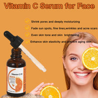 TBeautfave 3PCS Vitamin C Serum for Face - 23% Vitamin C Face Serum with Hyaluronic Acid & Vitamin E – Anti-Aging & Brightening Serum for Anti-Wrinkle, Hydrating, Dark Spot Correcting, Korean Skincare