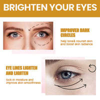 ShengQiu Lutein Eye Essence Oil, VC Rollerball Eye Serum,Anti Aging E/ye Cream for Dark Circles,Wrinkles & Puffiness,Vitamin C E/ye Seru/m for Men and Women, Ey/e Bags Remover,Anti Wrinkle Under Ey/e Cream