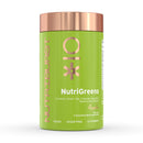 Nutriburst - NutriGreens - 22 Fruits + Vegetables + Herbs + Mushrooms + Live Bacteria Cultures - Boosted with Vitamins: Zinc, VIT C, D3, B5, B6, B12-60 Gummies 1 Month Supply - Suitable for Vegans