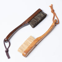 Madu Climb - Premium Boar's Hair Rosewood Rock Climbing Brush Unique Grain (Dark Wood)
