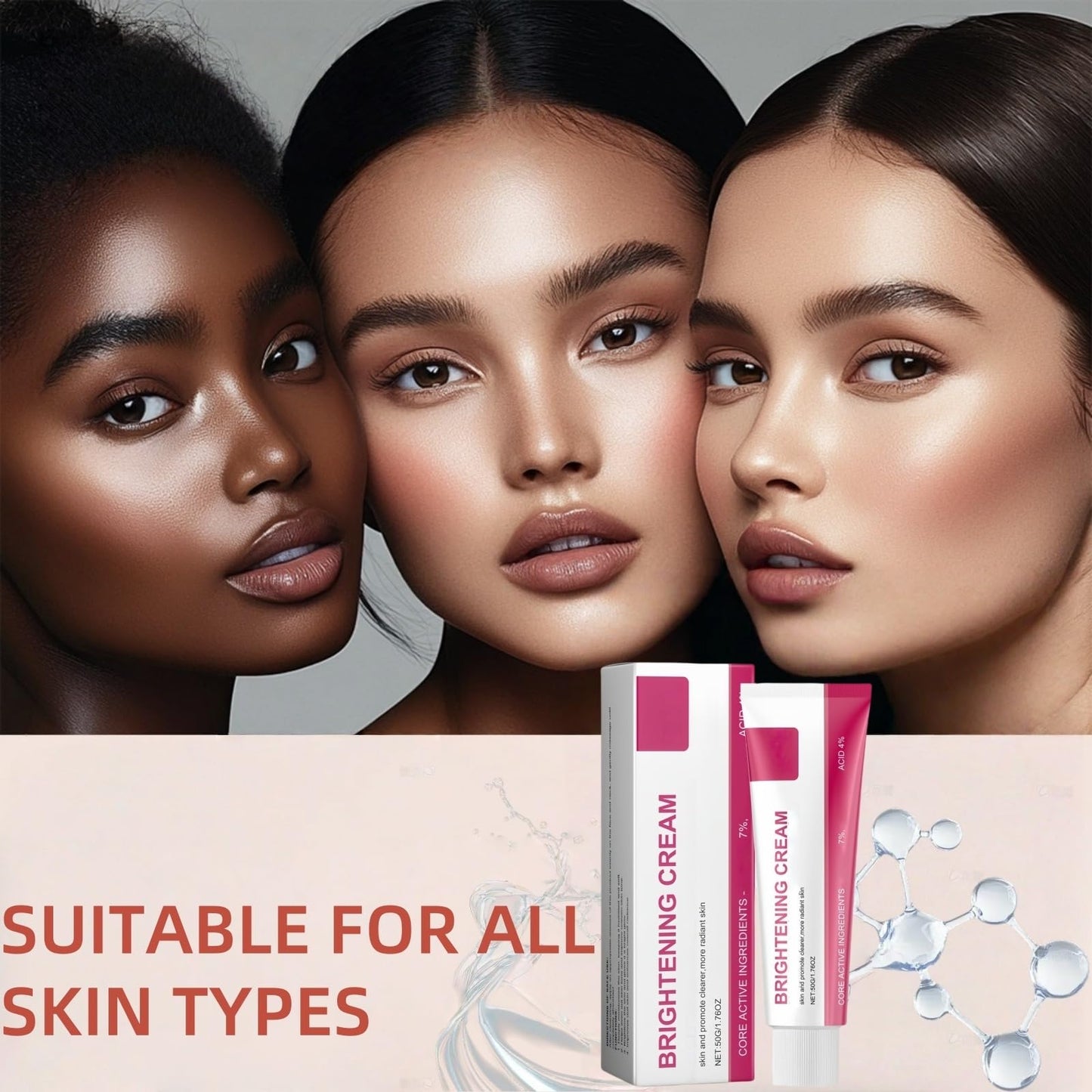 7% Arb/utin Dark Spot Corrector Face Cream,4% Tran/examic Acid to Improve Une/ven Skin,Korean Skin Care Face Cream,Skin Brightening Korean Moisturiser Cream,Arb/utin Dark Spots Treatment Cream