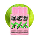 Crazy Color Vibrant Toxic UV Semi-Permanent Trio Hair Dye. Highly Pigmented Neon Green Conditioning & Oil Nourishing Vegan Formula | No Bleach or Ammonia | 300ml