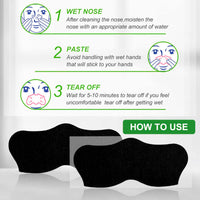AWAVM Blackhead Remover Strips,Nose Strips, 80 Pcs Pore Strips for Blackheads, Nose Blackhead Remover Strips, Blackhead Removal Deep Cleansing Nose Pore Strips for Women Men