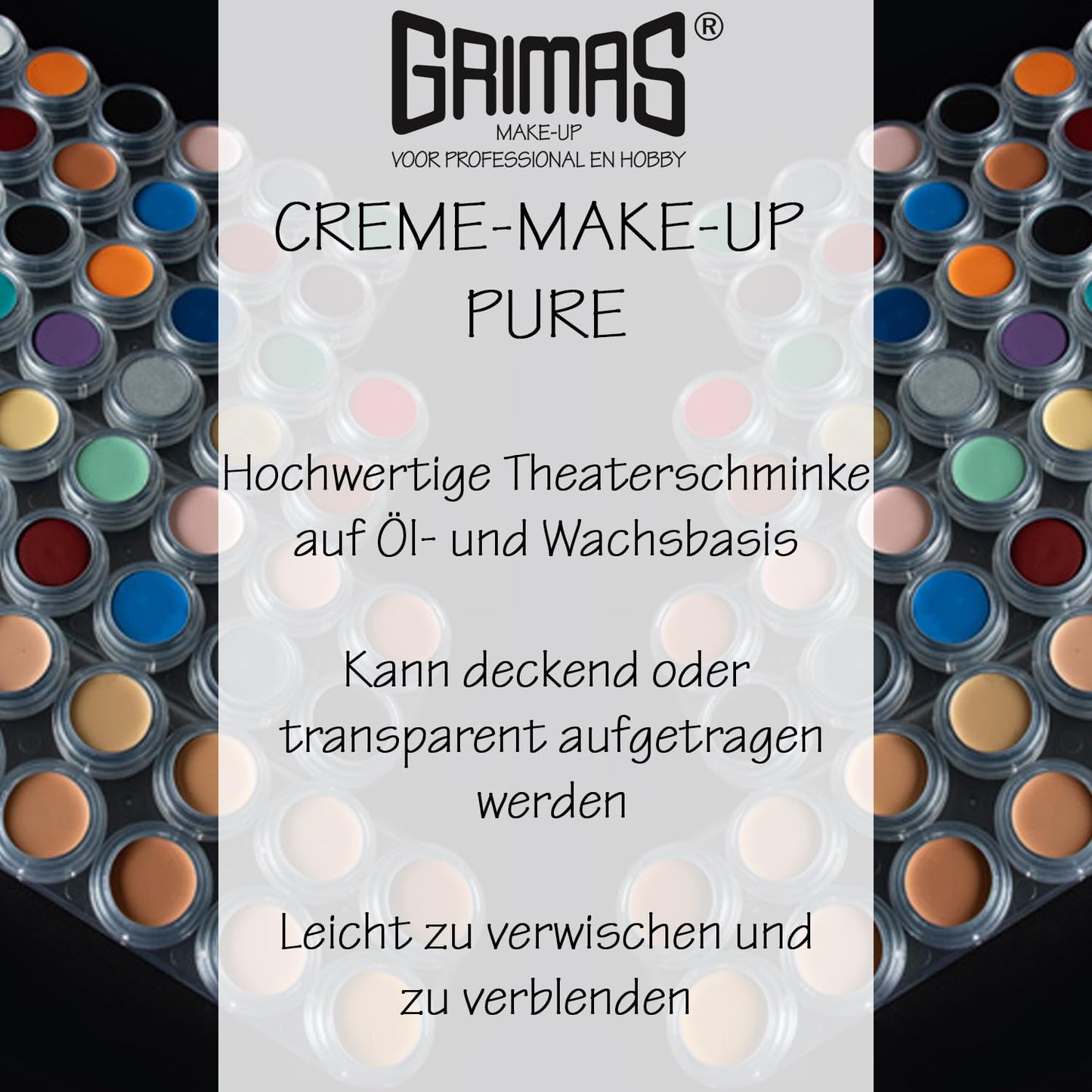 GRIMAS Grimas Creme Make-Up, 15 Ml, Color 406