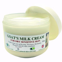 Goats Milk Moisturising Cream 200g by Elegance Natural Skin Care. Formulated for dry, sensitive skin. MULTI AWARD WINNING.
