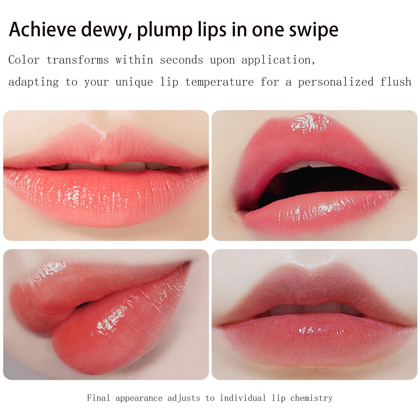 OlymGrow Gold Foil & Crystal pH Lipstick – Transfer-Proof, Color Changing, 24H Hydration & Glossy Shine. Long-Lasting, Moisturizing Lip Gloss for Women. Good for All-Day Wear & Vibrant Color