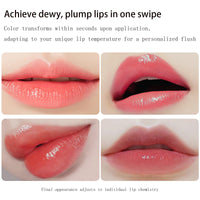 OlymGrow Gold Foil & Crystal pH Lipstick – Transfer-Proof, Color Changing, 24H Hydration & Glossy Shine. Long-Lasting, Moisturizing Lip Gloss for Women. Good for All-Day Wear & Vibrant Color