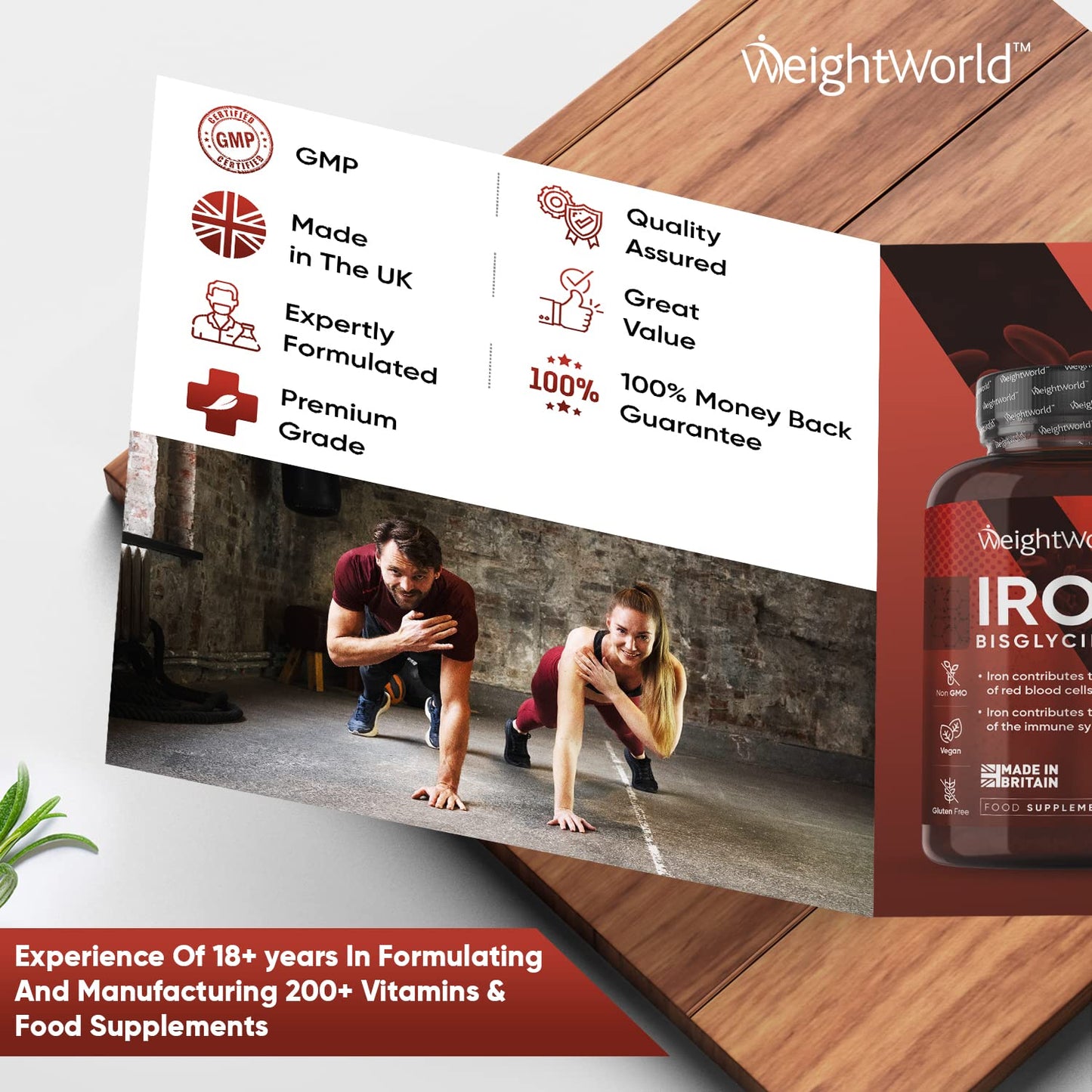Gentle Iron Tablets High Strength 28mg - 400 Tablets (6+ Months Supply) - Vegan Iron Bisglycinate - Energy Tablets for Tiredness and Fatigue - High Absorption Iron Supplements for Women and Men