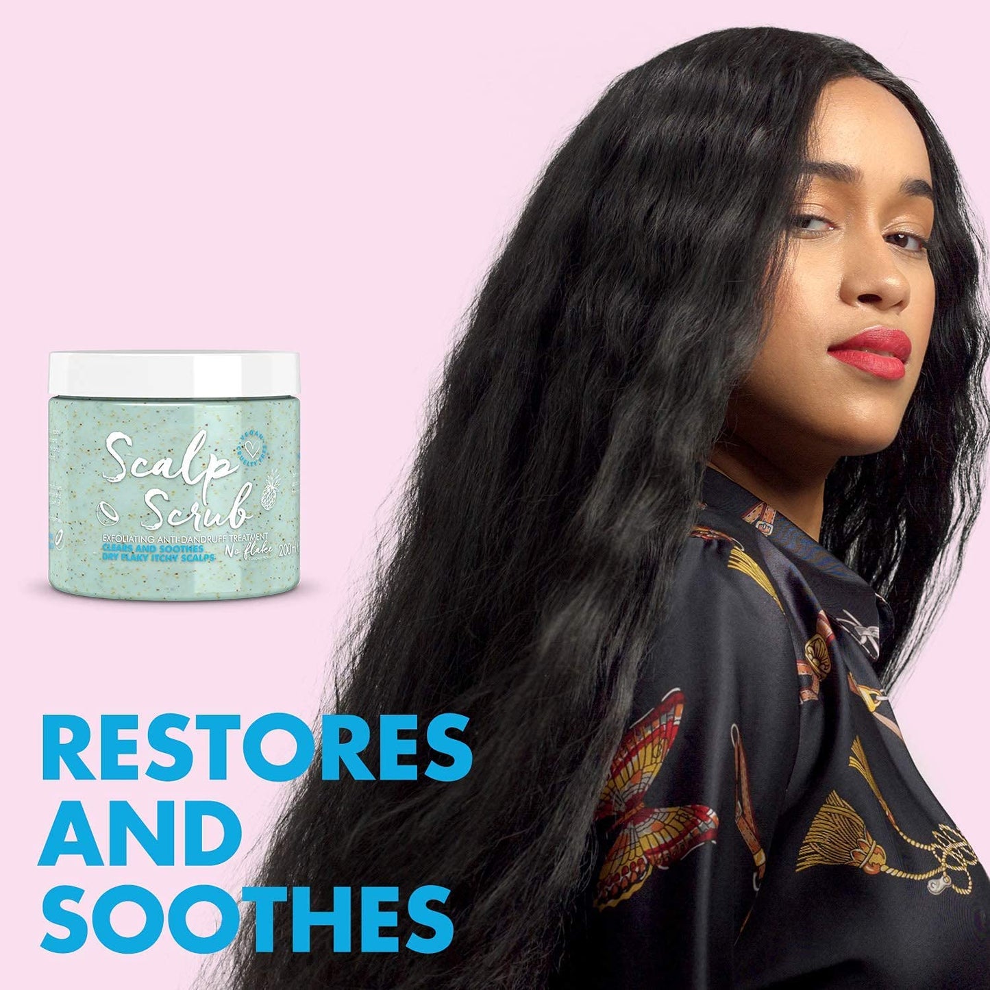 Umberto Giannini Scalp Scrub, Vegan & Cruelty Free Exfoliating Anti-Dandruff Scalp Rescue Scrub