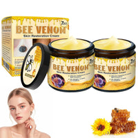 OXGPAL Bee Venom Skin Restoration Cream, Professional Bee venom Skin Treatment Cream, Bee Venom Comprehensive Creams, Firming Moisturizing & Repair Reduces Blemishes for All Skin Type (2 Bottle*60ML)