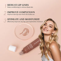 Summer Special Lip Butter Balm,Hydrating & Nourishing Lip Gloss,Conditioning Lip Mask and Lip Balm for Instant Moisture,Non-Greasy Soothes Dry Lip Care Oil,Lightweight Summer SPF Lip Balm (2pcs)