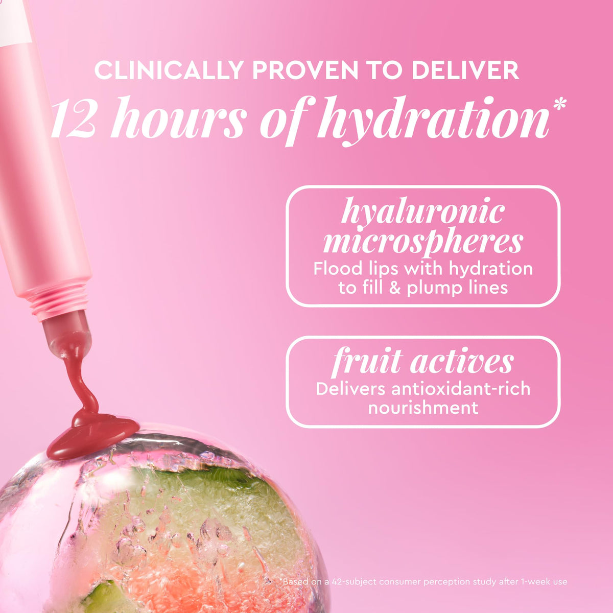 Glow Recipe Glass Balm Lip Treatment - Watermelon Bingsoo Sheer Soft Pink (15 ml)
