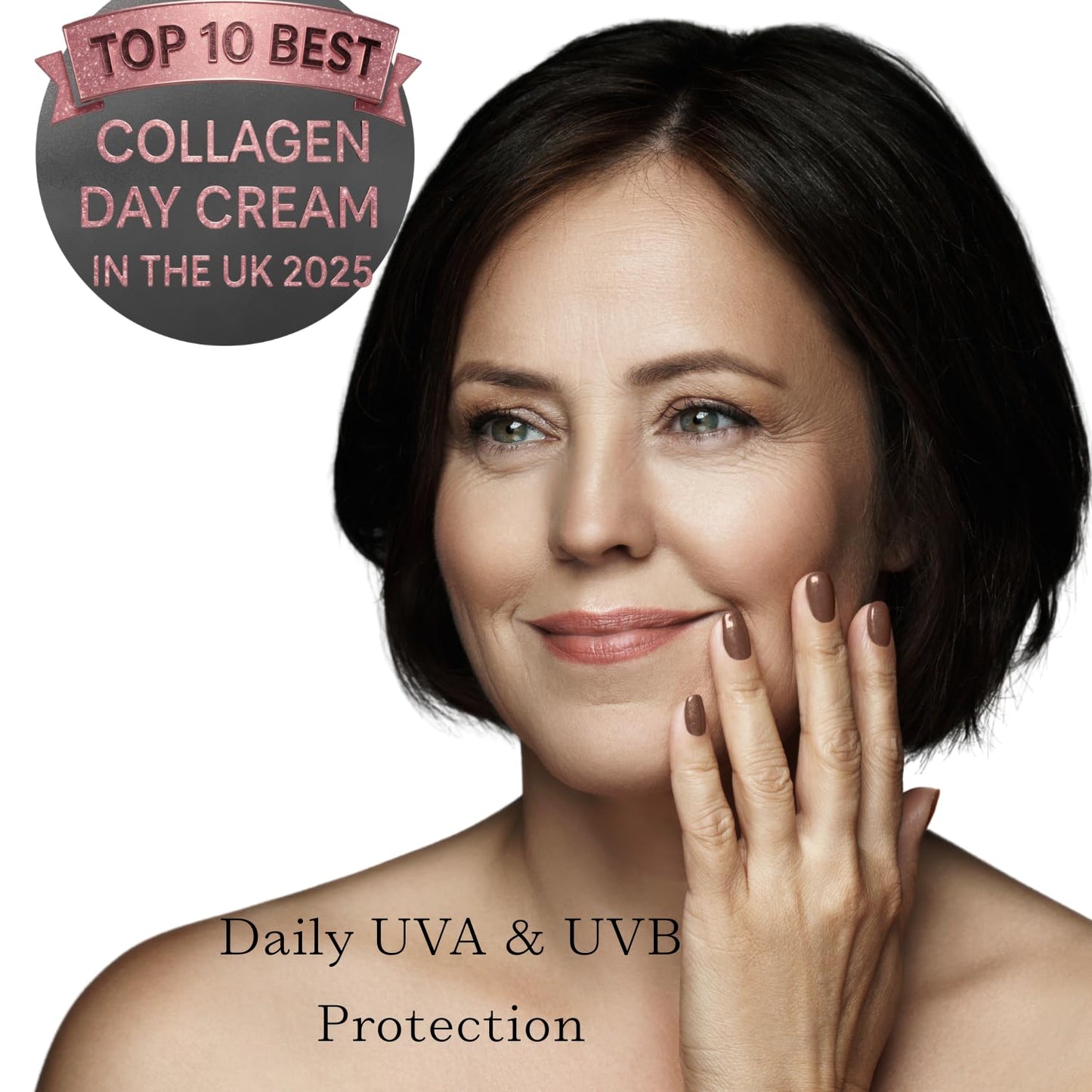 Liv La Fay Retinol, 5 Peptides & Collagen Face Cream SPF 30 | Anti-Aging Day & Night Moisturiser with Hyaluronic Acid, Ceramides & Niacinamide | Face, Neck & Decollete | Korean-Inspired | 50ml