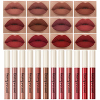 COODAM Plumping Lip Gloss Plumper - Matte Liquid Lipstick Long Lasting Lip Gloss Plumper Lip Makeup Non-Fade Lip Gloss for Women Girls
