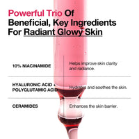 ANUA 10% Niacinamide+ 4% TXA Serum, Ceramide, Hyaluronic Acid, Tranexamic Acid, Vitamin B12 Natural color, Korean Glass Skin, Fragrance-Free, Dark Spot Serum, Korean Skincare, 30ml /1.01 fl.oz.