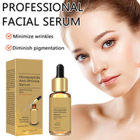 AuraAnge Collagen Peptide Serum for Women - Improve Wrinkles, Dark Spot Correcting, and Hydrating Face Serum with Hyaluronic Acid - Luminous Skin