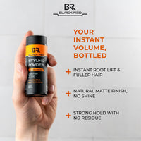 black red Black Red Volumising Texture Powder 20g | Lightweight Matte Finish | Instant Root Lift, Volume & Texture | Water-Based Styling Powder