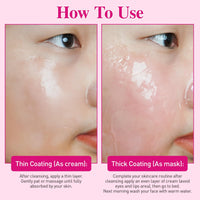 Collagen Jelly Cream, Face Collagen Cream with Niacinamide and Hydrolyzed Collagen, Boost Skin Elasticity Hydration, Reduce Fine Lines and Dullness, All Skin Types Korean Skin Care 100ml