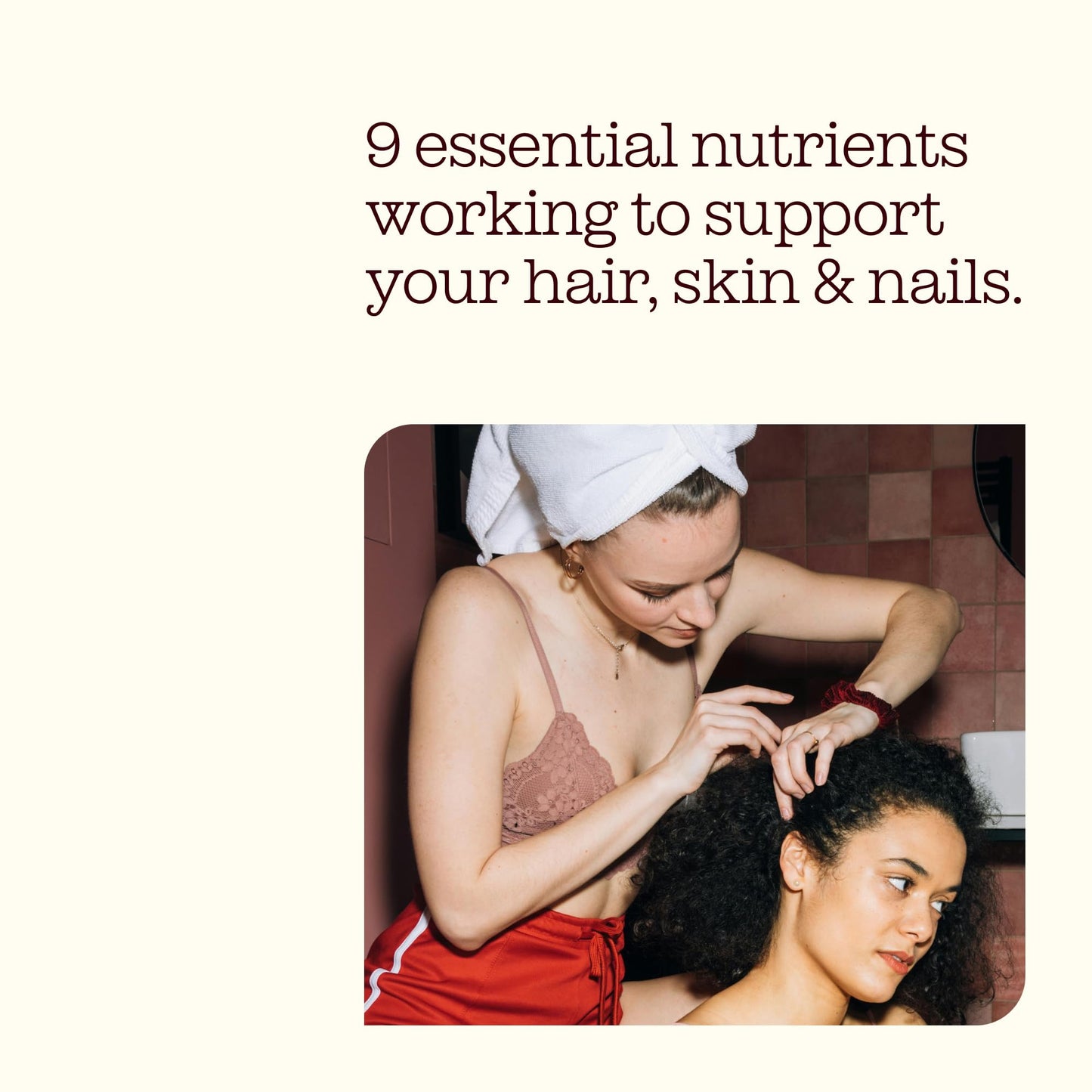 Free Soul Biotin Hair Supplement | Delicious Hair, Skin & Nails Gummies | Chewable Hair, Skin, and Nails Vitamins | Biotin with Vitamins B6, B12, Zinc, Selenium, E, A, C & D | 60 Gummies
