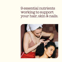 Free Soul Biotin Hair Supplement | Delicious Hair, Skin & Nails Gummies | Chewable Hair, Skin, and Nails Vitamins | Biotin with Vitamins B6, B12, Zinc, Selenium, E, A, C & D | 60 Gummies