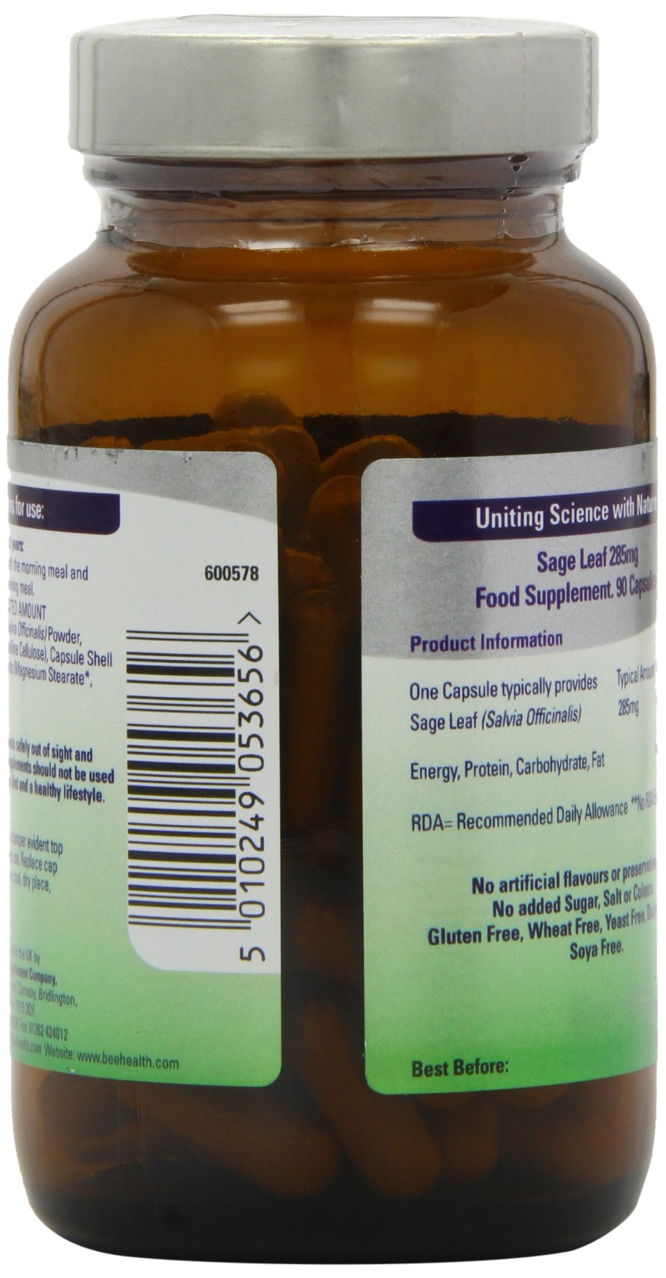 FSC Sage Leaf 285mg 90 Capsules